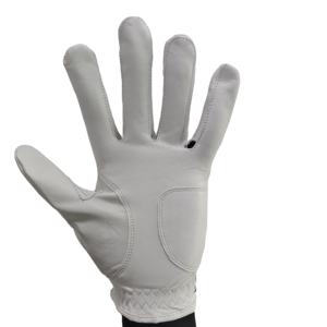 Guantes de golf de diseño OEM PU y piel de oveja antideslizante Logotipo de color personalizado transpirable para deportes - Product Image 4