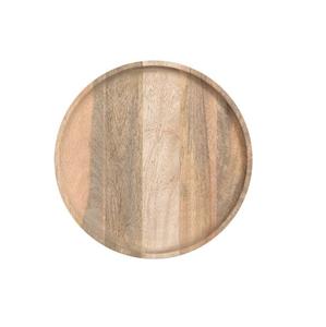 Elegante bandeja de madera rústica europea de madera y metal para servir, plato de bebidas para el hogar de tamaño personalizado con bajo descuento, recién llegado - Product Image 4