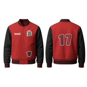 Veste universitaire coupe-vent personnalisée de haute qualité OEM 2025 avec logos brodés, corps en toile, commandes en gros, faible MOQ, marque privée - Product Image 1