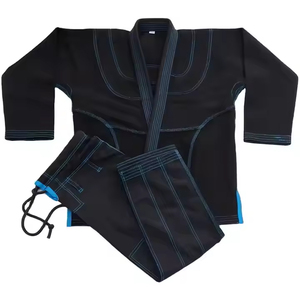 Service OEM Meilleurs vêtements d'arts martila Fabricant professionnel de kimono brésilien Ensemble uniforme uni de kimono de jiu-jitsu BJJ Gi - Product Image 1
