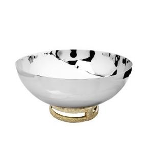 Cuenco de lujo decorativo martillado con diseño elegante, cuencos de frutas y frutos secos, decoración de comedor de mesa, cuencos de metal con acabado plateado - Product Image 3