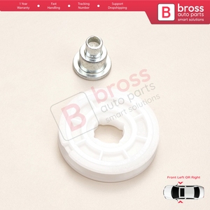 Cable de Repuesto para Elevalunas Delantero BWR5476, Polea para Doblo MK1 MPV Van 119 223 2001-2010 51718403 51718404 - Product Image 2