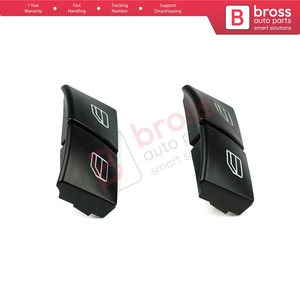 BDP109-1 4 Pieces Master <b>Window</b> Switch Button <b>Cover</b> Cap For W204 W212 S212 A207 C207 X204 W176 W246 C117 X117 X166 X156 W166 204 - Product Image 3