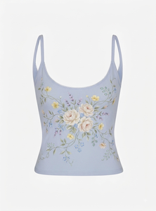 Camisetas sin mangas para mujer de la mejor calidad, material transpirable, último diseño, servicio OEM, ligeras, modernas y elegantes. - Product Image 3