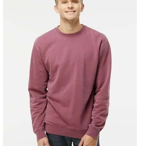 Sudadera Básica Bella + Lona de Cuello Redondo para Hombre, Sudadera Básica de Algodón con Capucha y Hombros Caídos - Product Image 3