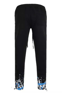 Custom Design Cotton Vintage Sweat Jogger <b>Pants</b> Acid Wash Double Waisted Sweatpants and Hoodie Set Men - Product Image 6