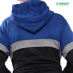 เสื้อฮู้ดซิปคุณภาพสูง ผ้าฝ้าย 100% ระบายอากาศได้ดี แห้งเร็ว เหมาะสำหรับฤดูหนาว  สามารถปรับแต่งได้  ผ้าฟลีซ/เฟรนช์เทอร์รี่ - Product Image 5