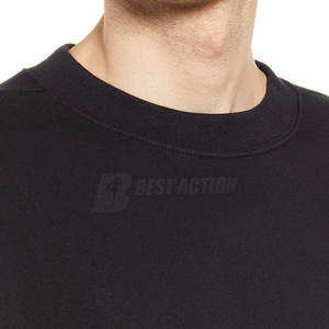 Sweat-shirt d'hiver à manches longues pour hommes sur mesure XS Cotton Fleece Puff Embossed 3D Printing ODM Technics Washed Design - Product Image 5