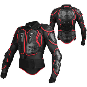 เสื้อแจ็กเก็ตขี่มอเตอร์ไซค์หนังแท้สำหรับขี่มอเตอร์ไซค์วิบากกลางแจ้ง - Product Image 2