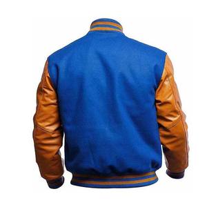 Trendy Unique Style Plus Size Varsity University Baseball <b>Jacket</b> <b>Men's</b> <b>Jackets</b> Blank Patch and 3D Embroidered Collage <b>Jacket</b> - Product Image 4