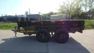 Heavy Duty 6 X 12 4' Sides Dump <b>Trailer</b> Farm <b>Tractor</b> <b>Trailer</b> with Gear Axle & Motor 1 Year Warranty Flexible New Used Conditions - Product Image 5