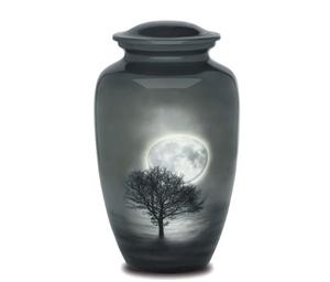 Urnes pour cendres adulte Drapeau aigle funéraire Grande urne pour cendres d'êtres chers Taille 10.5 "& 220 Cu. Dans - Product Image 5