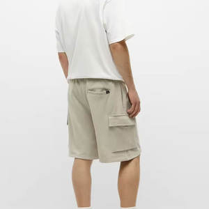 Short Cargo de gymnastique personnalisé de haute qualité grande taille pour hommes Short en molleton pour hommes Short décontracté à poches latérales pour hommes - Product Image 4