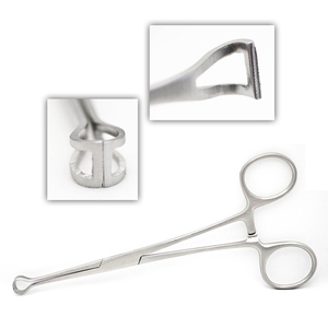 Pinzas Babcock de 6 pulgadas hechas a medida, portaagujas quirúrgico de acero inoxidable de alta calidad, base de potencia Manual, instrumentos quirúrgicos - Product Image 5