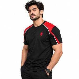 T-shirt pour homme respirant, vêtement décontracté pour l'été, tissu en coton léger, coupe décontractée, manches courtes - Product Image 3