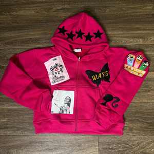 Sweat-shirt court ample pour homme de qualité supérieure 2025, manches courtes, streetwear, sweat-shirt à capuche, logo brodé personnalisé, respirant, DTG DTF personnalisable - Product Image 2