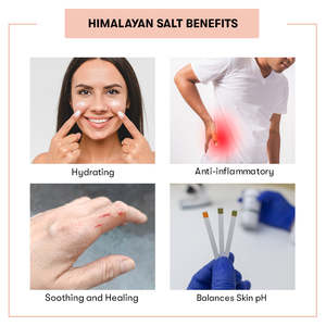Sal del Himalaya para el Cuerpo, Sal Marina Natural Exfoliante y Relajante con Aroma a Limón, Rosa y Lavanda para Bebés - Product Image 4