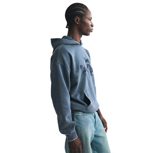 Sudadera con Capucha Personalizada de Alta Calidad, Unisex, de Color Sólido, Estampada, para Hombre, de Algodón Grueso para Invierno - Product Image 4