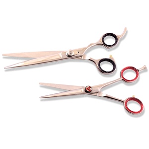 Ciseaux de barbier professionnels en acier inoxydable 440C de qualité supérieure, ultra-affûtés, pour la coiffure – Fournisseur en gros - Product Image 1