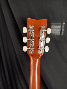 Premium SOLOBEAT A76 HK 41 pouces guitare Folk acoustique coupe finition bois naturel tilleul dos/côté ébène acajou/érable pour - Product Image 2