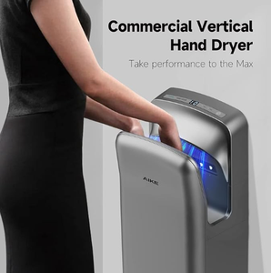 Secador de Manos Comercial HEPA AK2005H, Diseño Vertical, Aire 220V, para Secado Rápido y Limpio en Áreas de Alto Tráfico - Product Image 5