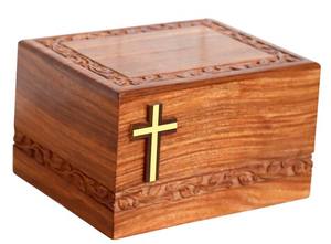 โกศไม้ทันสมัยทำด้วยมือคุณภาพสูงสำหรับผู้ใหญ่ขี้เถ้าโกศไม้สำหรับตกแต่งชายและหญิง - Product Image 3