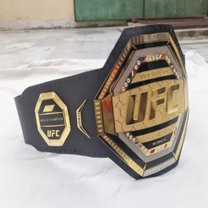 Fabricant Muay Logo personnalisé Conception personnalisée Ceintures de lutte de championnat Matériau en alliage Léger Formation OEM - Product Image 3