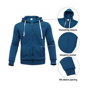 Survêtement léger pour homme en coton fabriqué au Pakistan, couleur unie, modèle 2026 - Product Image 3