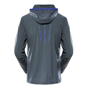 แจ็กเก็ตนันหนาวคอปกตั้งสำหรับผู้ชายเสื้อกันลมปรับแต่งโลโก้ได้ - Product Image 2