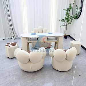 SHULONG, muebles de salón de uñas, sillas de manicura de Metal, <span class=keywords><strong>mesas</strong></span> de manicura, venta al por mayor, mesa de uñas <span class=keywords><strong>para</strong></span> salón de belleza - Product Image 3