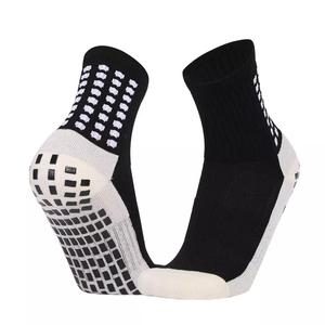 High Quality Custom Made Men's Running Football Sports <b>Grip</b> Athletic <b>Socks</b> Non-Slip Design Anti-Slip Feature Made Durable Nylon - Product Image 1