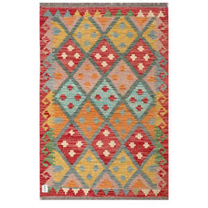 พรมกิลิม ไมมาณา อัฟกานิสถาน ขนาด 153 x 100 ซม. พรมปูพื้นและชุดพรม - Product Image 1