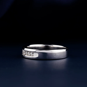 Personalized 925 <b>Silver</b> <b>Mens</b> <b>Ring</b> With Princess Cut Moissanite Diamond <b>Ring</b> The Perfect <b>Ring</b> for Modern <b>Men</b> Who Value Style - Product Image 6