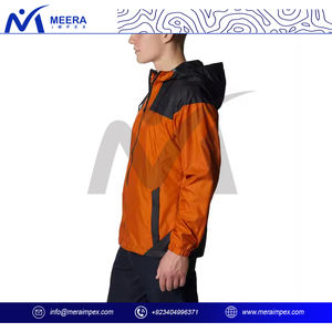 Nouvelles vestes pour hommes fabricant de coupe-vent de randonnée en plein air veste imperméable à l'eau veste coupe-vent personnalisée - Product Image 4