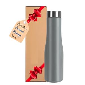 Botella DE AGUA DE ACERO INOXIDABLE personalizada Aqua Botella de color de alta exigencia de 1L Elegante Venta superior disponible al precio más bajo - Product Image 3