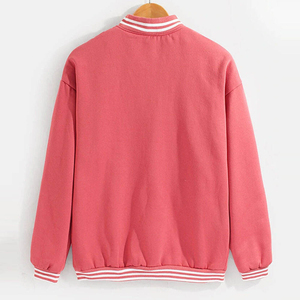 Collection Hiver Échauffement Logo Personnalisé Broderie Personnalisée Laine Letterman Cuir Varsity Bomber Style Baseball Vestes pour Hommes - Product Image 2