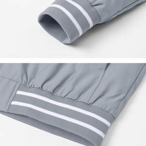 Vêtements d'extérieur Dernier prix Blouson Bomber pour homme Blouson bombardier long pour homme au design bon marché avec impression de logo - Product Image 5