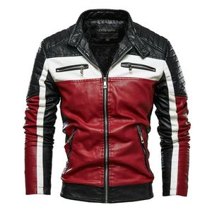 Top Hot Premium Quality Customized Logo Printing 2025 Winter Wear <b>Men</b> <b>Leather</b> <b>Jacket</b> in Different Colors - Product Image 6