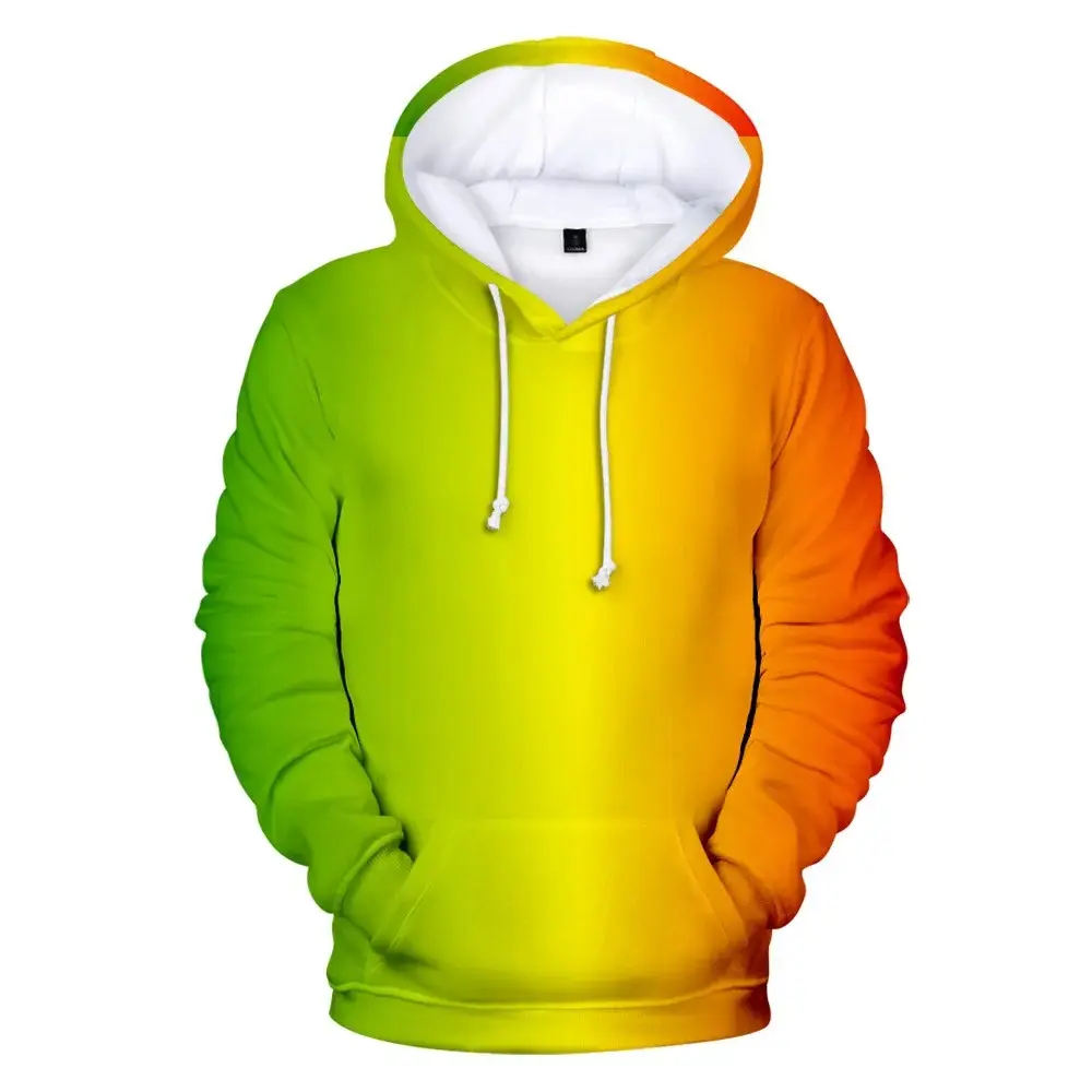 Solid Color Hoodies Sweatshirts 3d Print Men/Women Casual Long Sleeves Hoodies Kids Coat Oversized Pullover Unisex Clothing