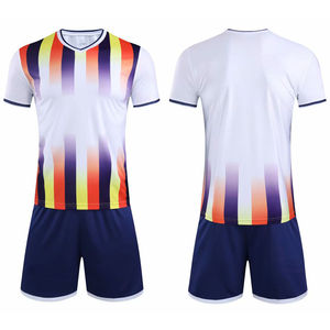 Kit d'uniforme de football pour adultes en nylon/cachemire respirant, imprimé par transfert thermique personnalisé, service OEM - Product Image 3