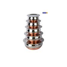 Moderna Cuenco de Metal para Servir, Tazón de Acero Inoxidable para Alimentos, Elegante Vajilla para Mesa, Plato para Servir Ensaladas y Frutas, Adorno para el Hogar - Product Image 2