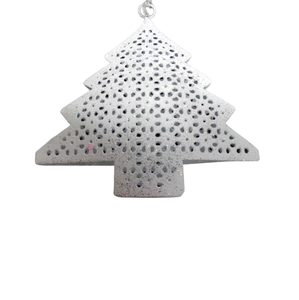 Plata decorativa única con Gliter Color hierro largo X-Mas árbol uso para mesa y decoración del hogar personalizado - Product Image 1