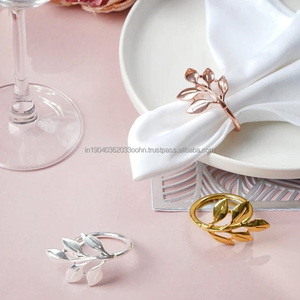 Fabricant et exportateur de nouveaux ronds de serviette et cerceaux en métal, anneau de serviette dans toutes les finitions or argent or rose dans tous les styles - Product Image 4