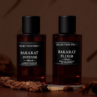 Bakarat Intense 50ml Spray + Bakarat Elixir Collection Prive 50ml Parfum Coffret Cadeau Parfum Oriental Oud France