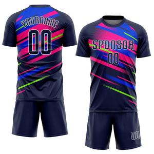 Impression numérique personnalisée 100% polyester confortable de haute qualité maillot de football d'entraînement par sublimation complète maillot de football - Product Image 5