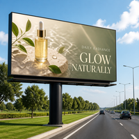 Écran LED extérieur haute luminosité P6, panneau d'affichage étanche IP65 pour la publicité urbaine