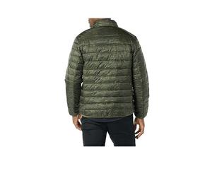 Parka acolchada de Color sólido de invierno para hombre, prendas de vestir, abrigo de bombardero grueso con cuello levantado con capucha, talla larga 4XL - Product Image 6