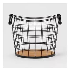 Cesta de almacenamiento de venta directa de fábrica, paños increíbles decorativos de Metal o organizador de almacenamiento de bebidas, cestas de metal - Product Image 5