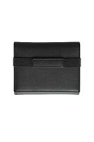 Kedatangan Baru Dompet Kartu Pria Kulit Asli yang Dapat Disesuaikan, Tahan Lama, Tipis, Pendek, Anti RFID, Tahan Air, Grosir