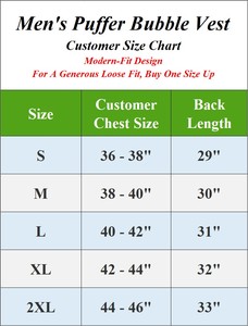 Gilet Imbottito da Uomo con Collo Alto e Cappuccio, Peso <span class=keywords><strong>Standard</strong></span>, Traspirante, Antivento, con Chiusura a Zip, per Autunno (S-2XL) - Product Image 2